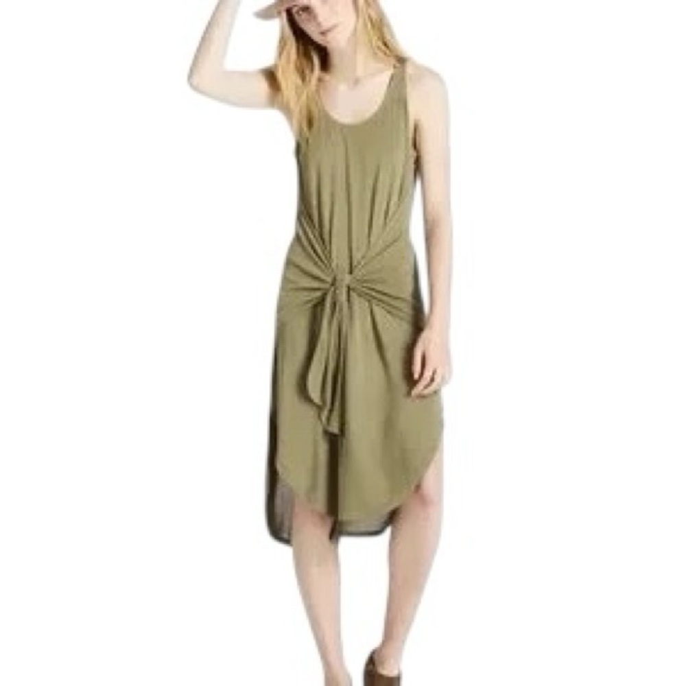 Lucky Brand NWT Olive Green Dress M